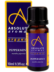Organic Peppermint Oil 10ml (Absolute Aromas)