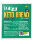 Organic Chia Flax Keto Bread 250g (Dillon Organic)