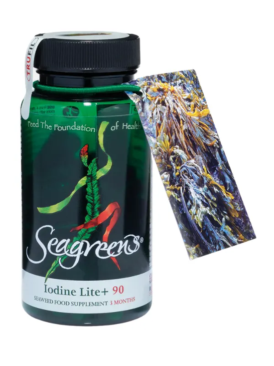 Organic Iodine+ Lite 90 Capsules (Seagreens)