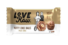 Vegan Milk Choc Nutty Choc Balls 28g (Love Raw)
