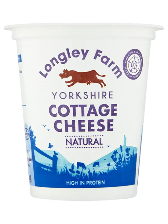 Natural Cottage Cheese 125g (Longley Farm)
