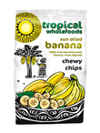 Dried Banana Chewy Chips 150g (Tropical Wholefoods)