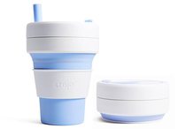 Biggie Collapsible Cup Sky 470ml (Stojo)