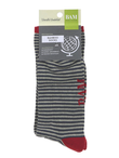 Mixed Narrow Stripe Socks Size 8-11 (1 Pair) (Bamboo Clothing)