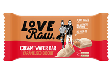 Vegan Caramelised Biscuit Cream Wafer Bar 45g (Love Raw)