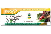 Active Greens Chocolate Organic Food Bar 68g