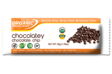 Chocolate Chip Raw Organic Food Bar 50g