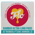 Organic Bamboo Ultra-Long Pads 10 (Here We Flo)