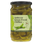 Whole Green Chillies 300g (Cooks and Co)
