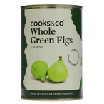 Whole Green Figs in Syrup 410g (Cooks and Co)