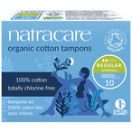 Organic Non-Applicator Tampons Regular x10 (Natracare)