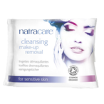 Cleansing Make-Up Removal Wipes x20 (Natracare)