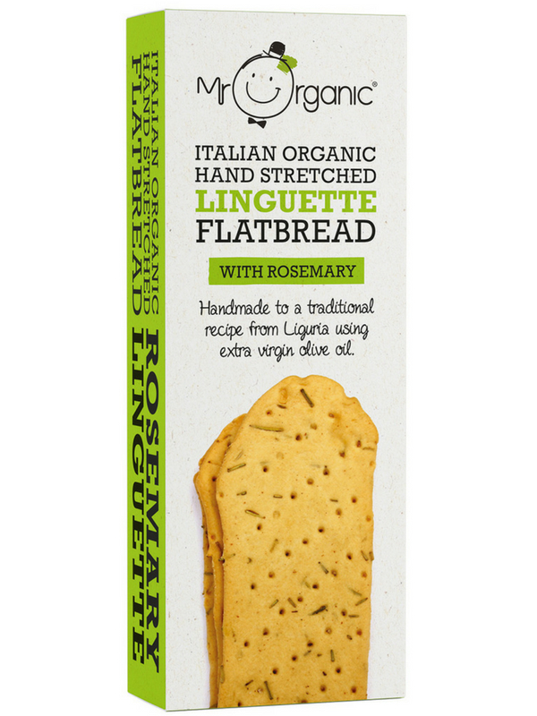 Linguette Flatbread with Rosemary 150g, Organic (Mr Organic)