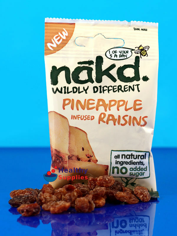 Pineapple infused Raisins 25g (Nakd)