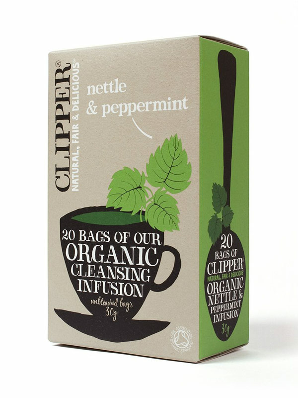 Clipper Nettle & Peppermint Herbal Tea, Organic - 20 bags