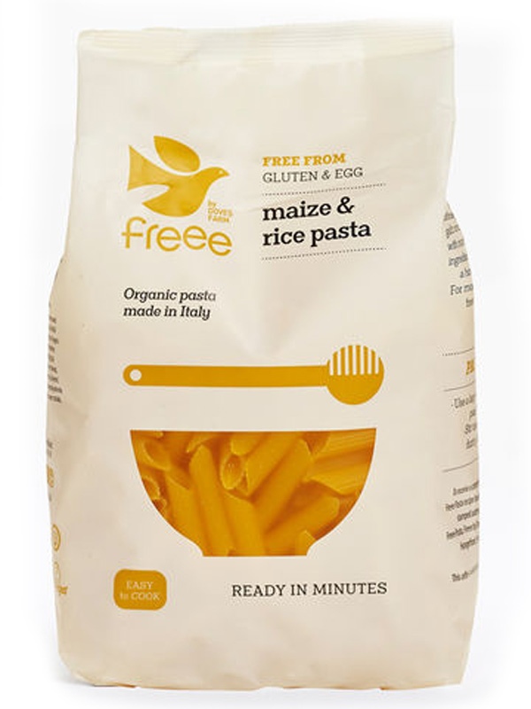 Organic Gluten Free Maize & Rice Penne 500g (Freee by Doves Farm)