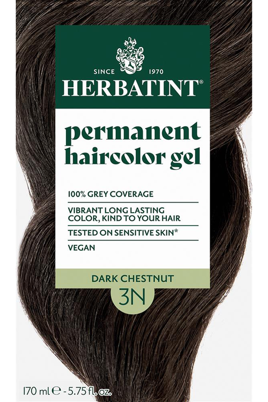 3N Dark Chestnut Hair Colour 150ml (Herbatint)