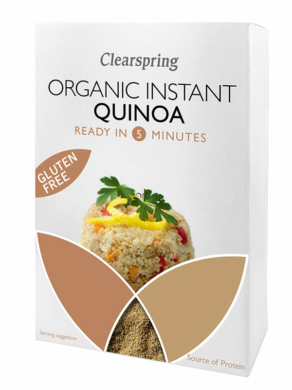 Instant Quinoa, Gluten-Free, Organic 180g (Clearspring)