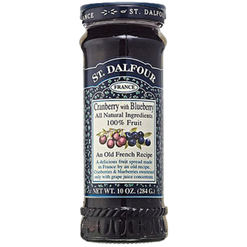 Cranberry & Blueberry Fruit Spread 284g (St Dalfour)