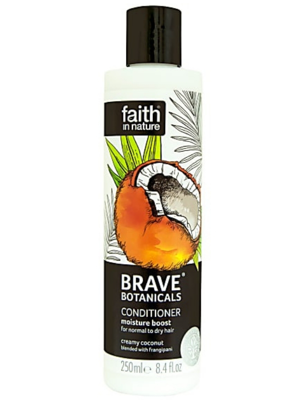 Brave Botanicals Conditioner Coconut & Frangipani 250ml (Faith in Nature)