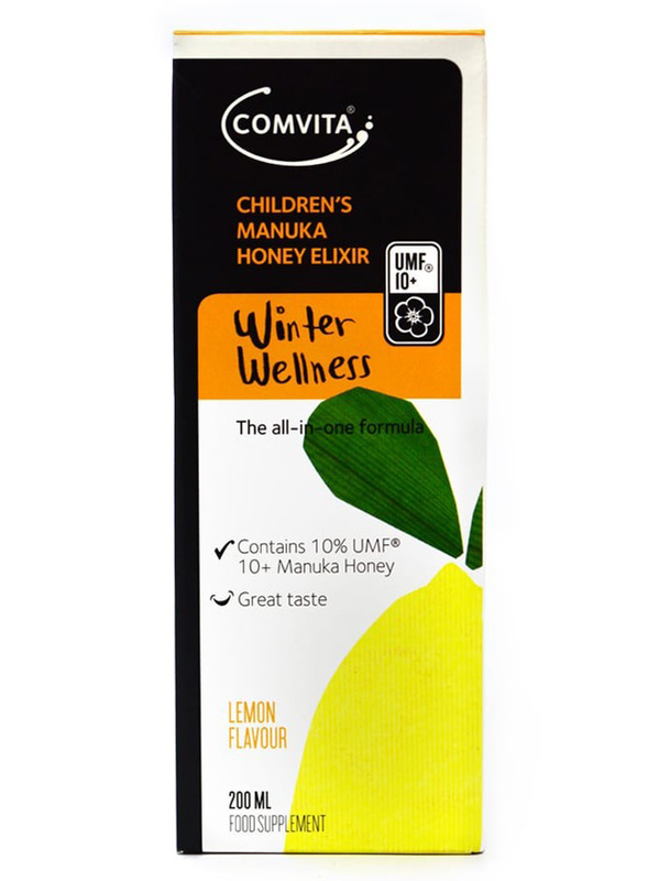 Manuka Honey & Lemon Elixir for Kids 200ml (Comvita)