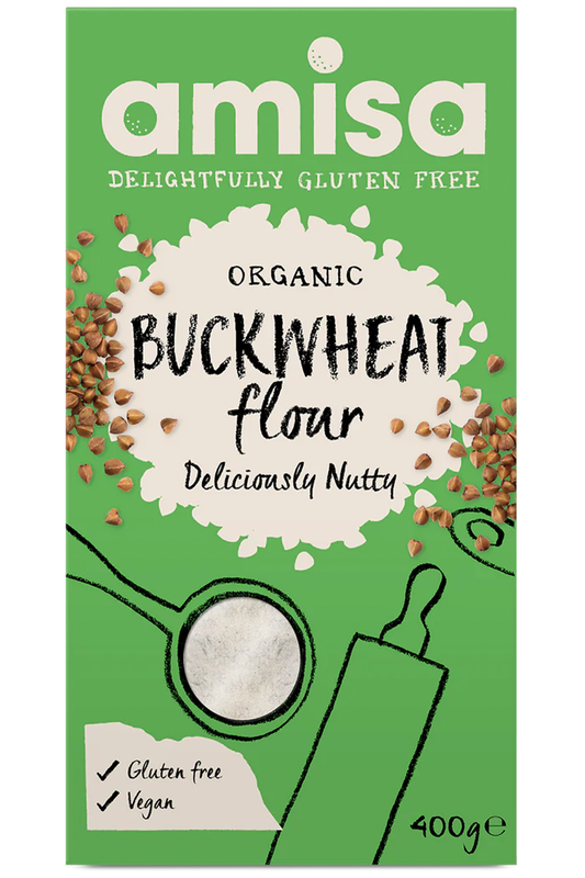 Organic Buckwheat Flour 400g (Amisa) Healthy Supplies