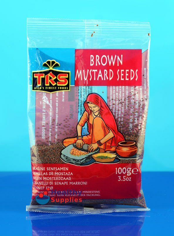 TRS Brown Mustard Seeds 100g Healthy Supplies