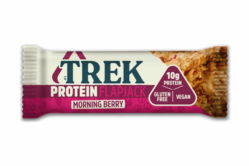 Morning Berry Protein Flapjack 50g (Trek)