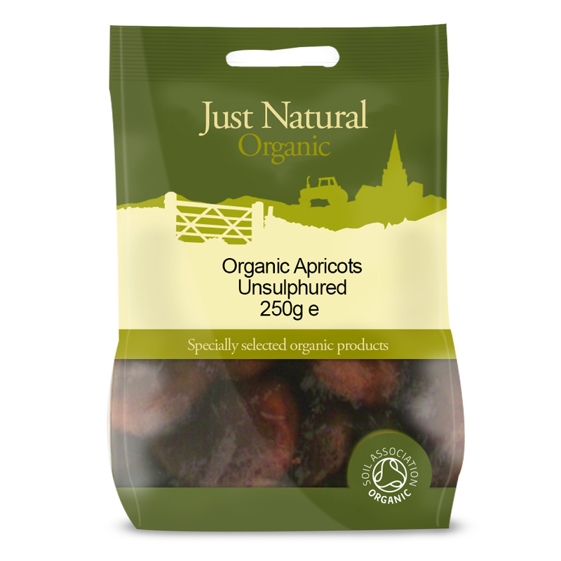 Apricots Unsulphured 250g, Organic (Just Natural Organic)