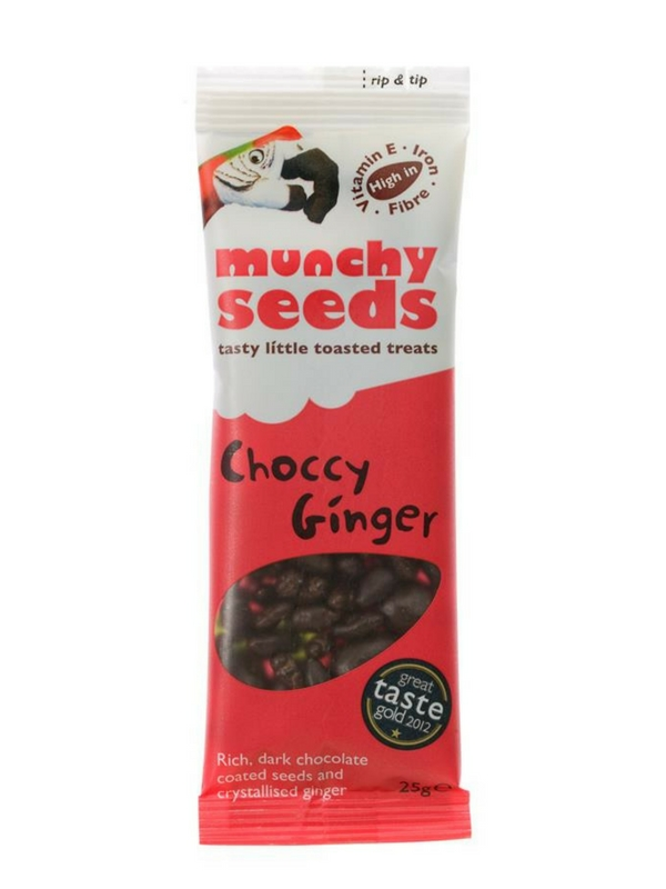 Choccy Ginger 25g (Munchy Seeds)