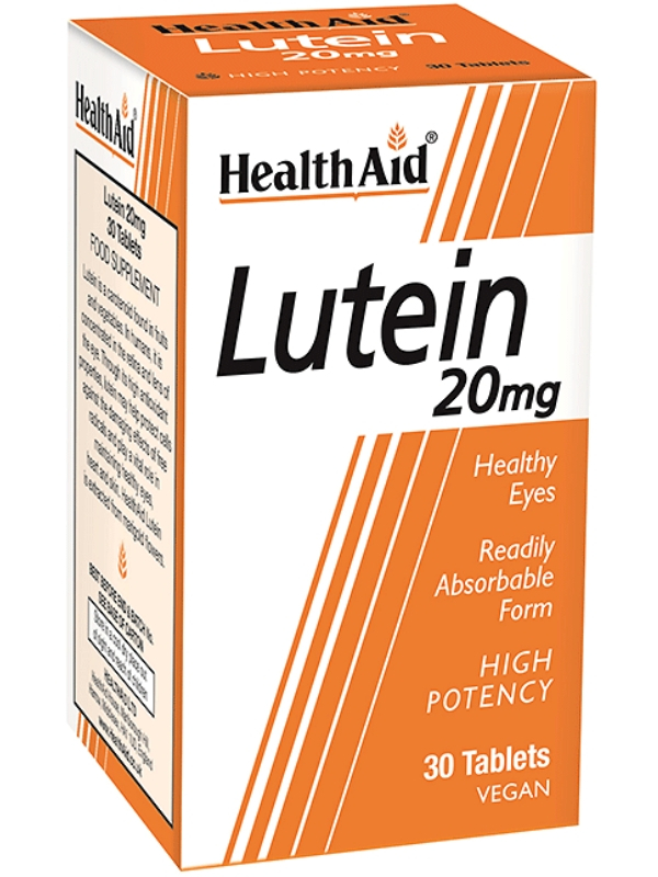 Lutein 20mg 30caps (Health Aid)
