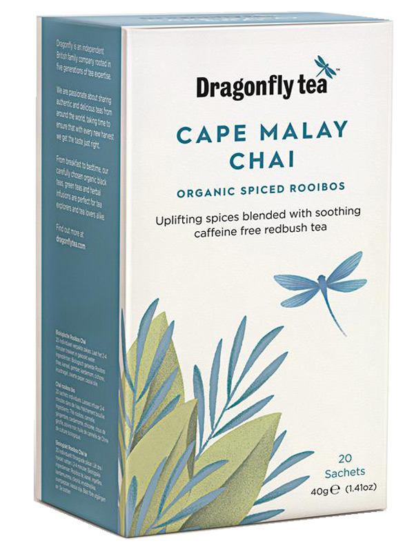 Organic Cape Malay Rooibos Chai 20x bags (Dragonfly Tea)