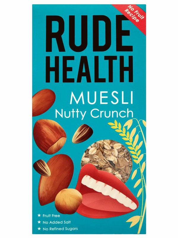 Nutty Crunch Muesli 450g (Rude Health)
