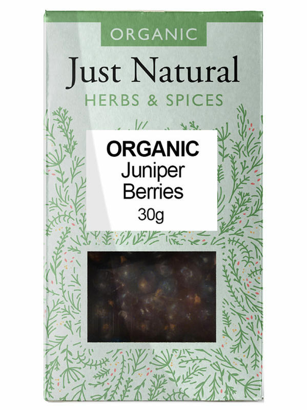 Juniper Berries 30g, Organic (Just Natural Herbs)