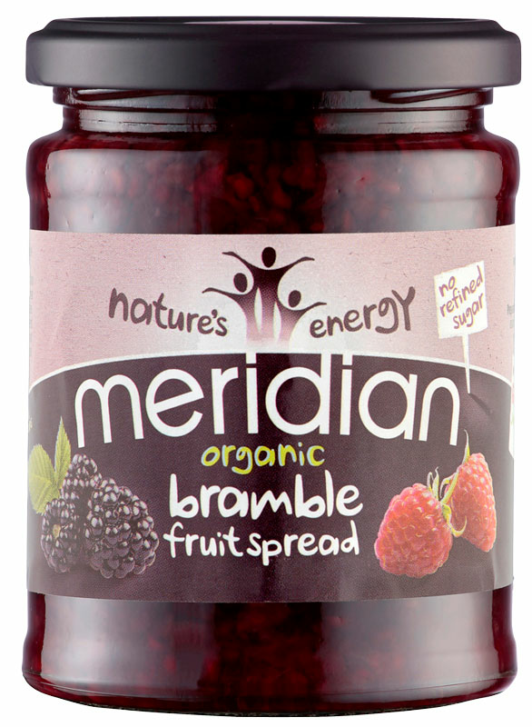 Bramble Fruit Spread, Organic 284g (Meridian)