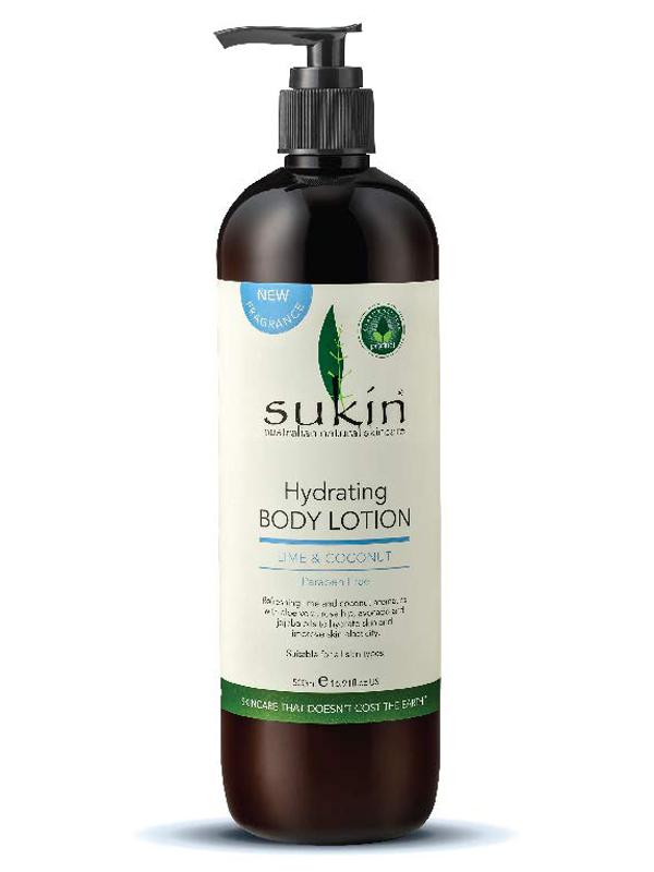 Hydrating Body Lotion Lime And Coconut 500ml (Sukin)