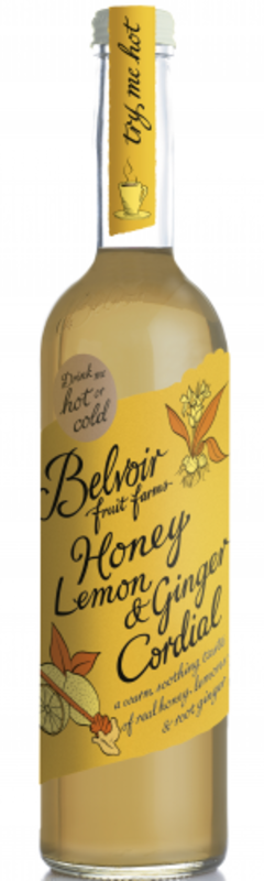 Honey Lemon & Ginger Cordial 500ml (Belvoir)