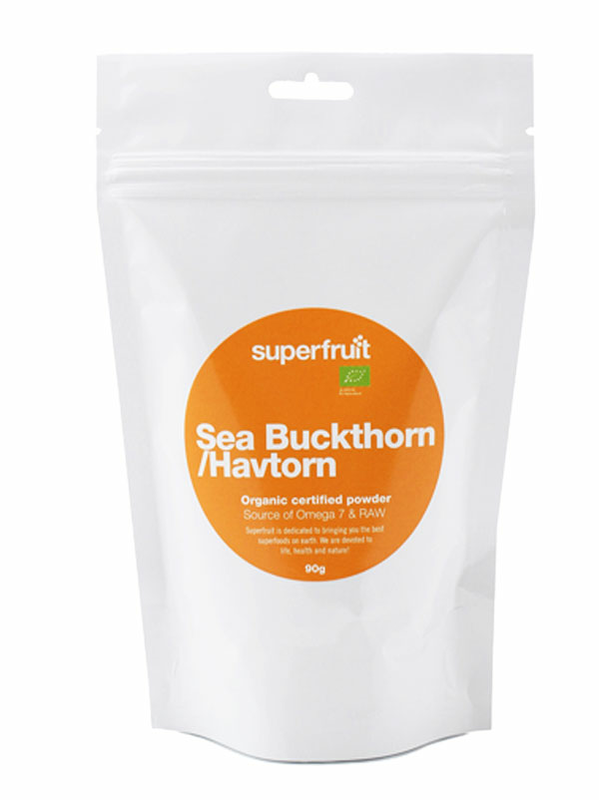 Sea Buckthorn Powder 90g, Organic (Superfruit)
