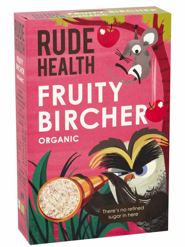 Organic Fruity Bircher 350g (Rude Health)