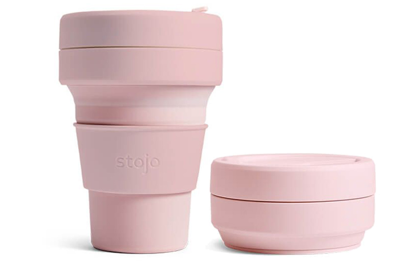 Collapsible Pocket Cup Carnation 335ml (Stojo)