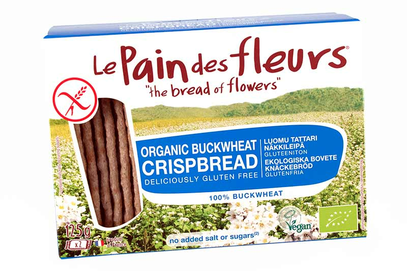 GlutenFree Buckwheat Crispbread (No Added Sugar or Salt) 125g, Organic