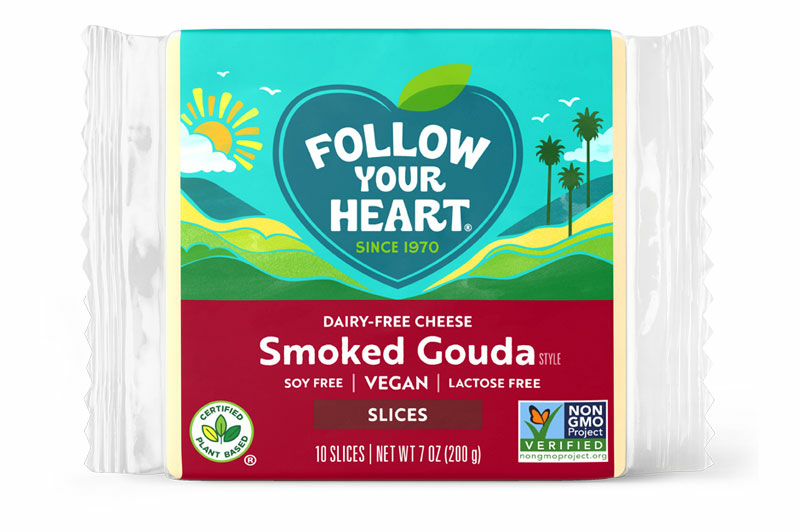 Smoked Vegan Gouda Slices 200g (Follow Your Heart)