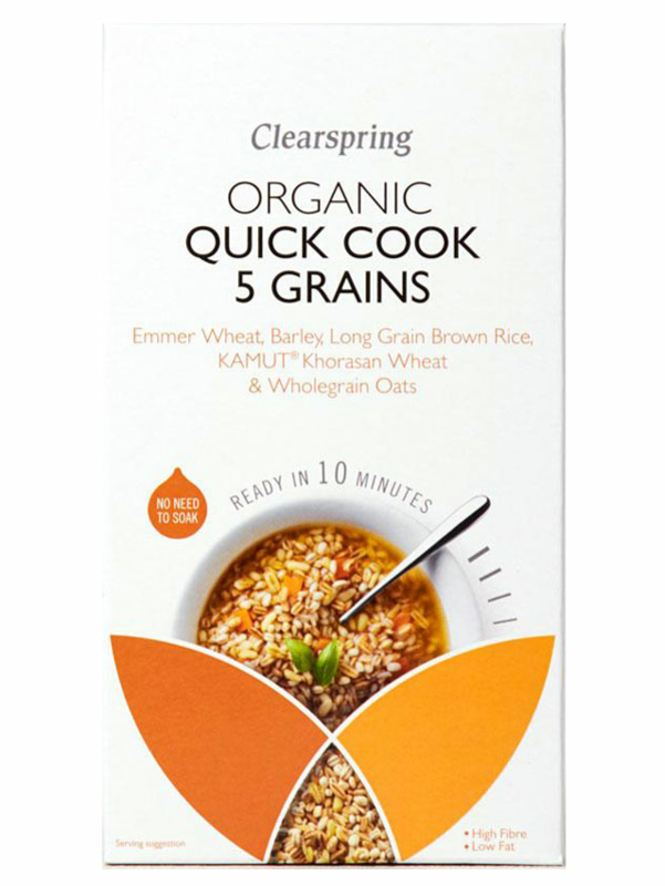 Quick Cook 5 Grains, Organic 250g (Clearspring)
