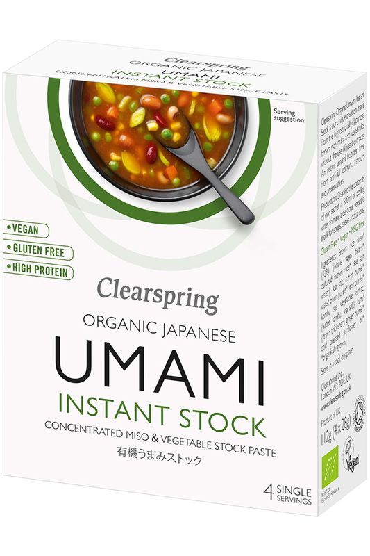 Organic Umami Instant Stock 4 x 28g (Clearspring)