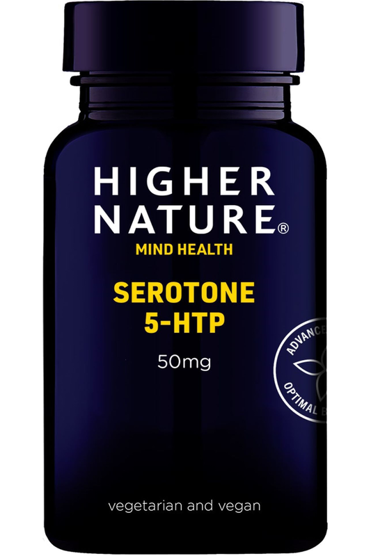 Serotone 5HTP 50mg, 90caps (Higher Nature)