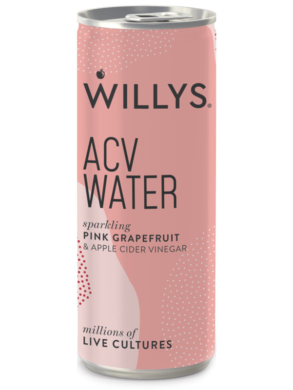 ACV Water Sparkling Pink Grapefruit 250ml (Willy's)