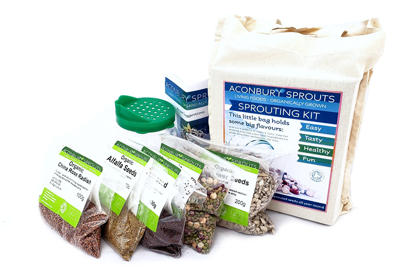 Seed Sprouting Kit, Organic x1 (Aconbury Sprouts)