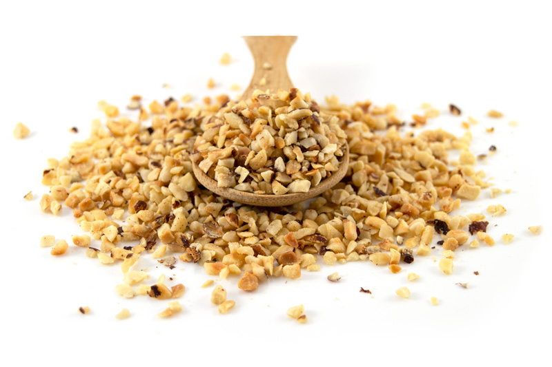 Organic Chopped Roasted Hazelnuts 25kg (Bulk) Healthy Supplies