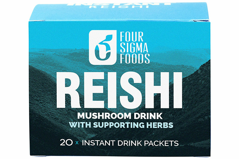 Instant Reishi Mushroom Drink - 20 Sachets (Four Sigma Foods)