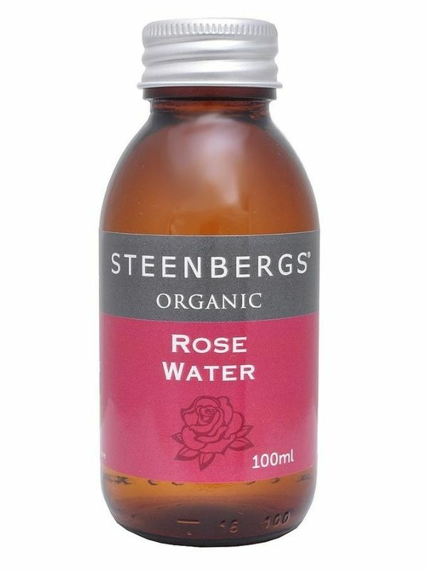 Organic Rose Water 100ml (Steenbergs)